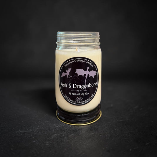 Ash & Dragonbone Candle